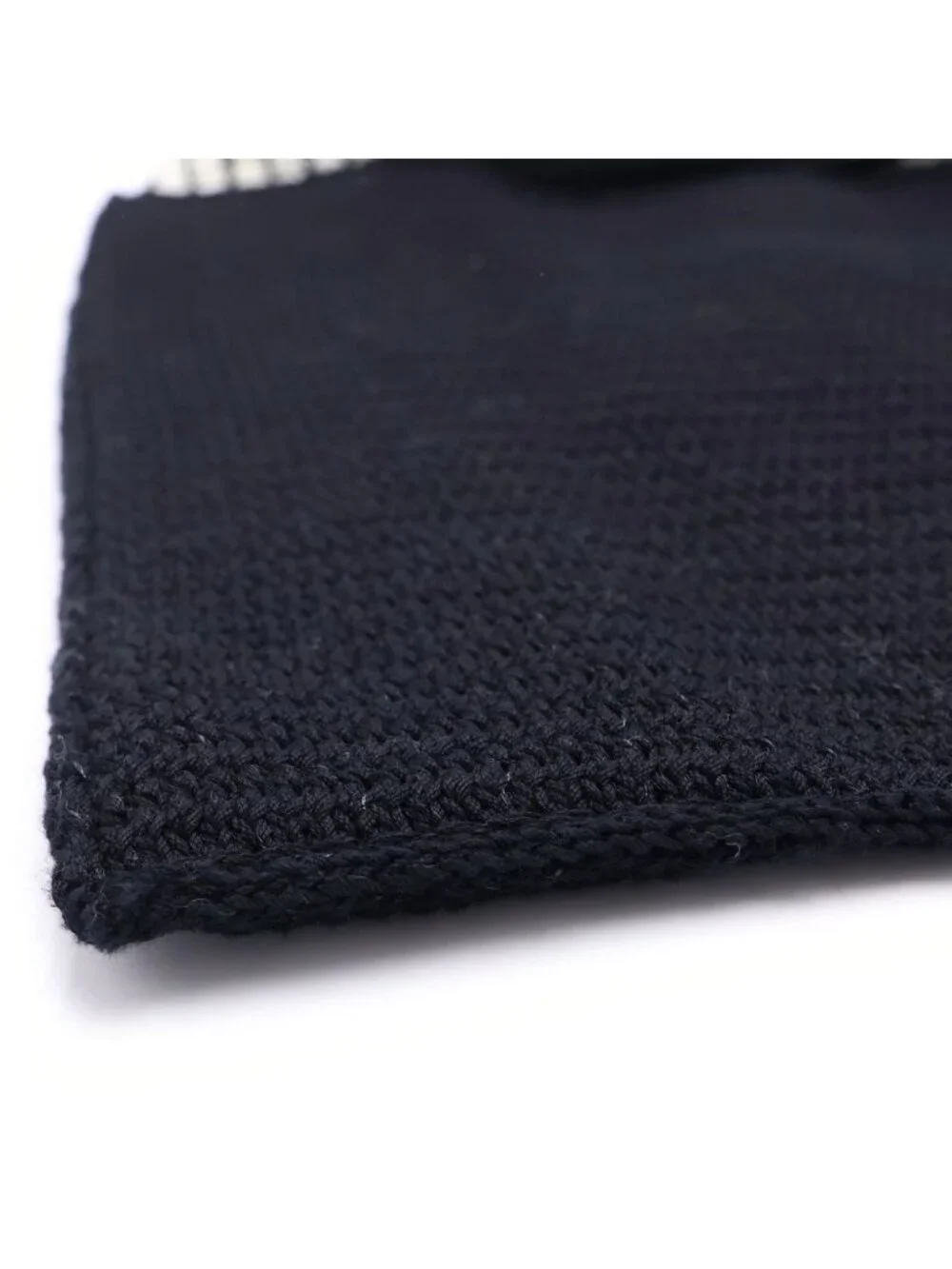 Celine Crocheted Cotton Logo Tote